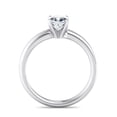 thumbnail image 3 of BEST Jewel 14K White Gold Plated Split Shank Engagement Ring - 1.5 Ct Cushion Cut Moissanite Ring - Women’s Proposal Wedding Ring - Perfect Anniversary Gift for Her - Diamond Ring, 3 of 3