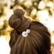 thumbnail image 3 of 3 Pcs Pearl Hair Band Ponytail Holders Elastic Hair Accessories for Women Girls, 3 of 4