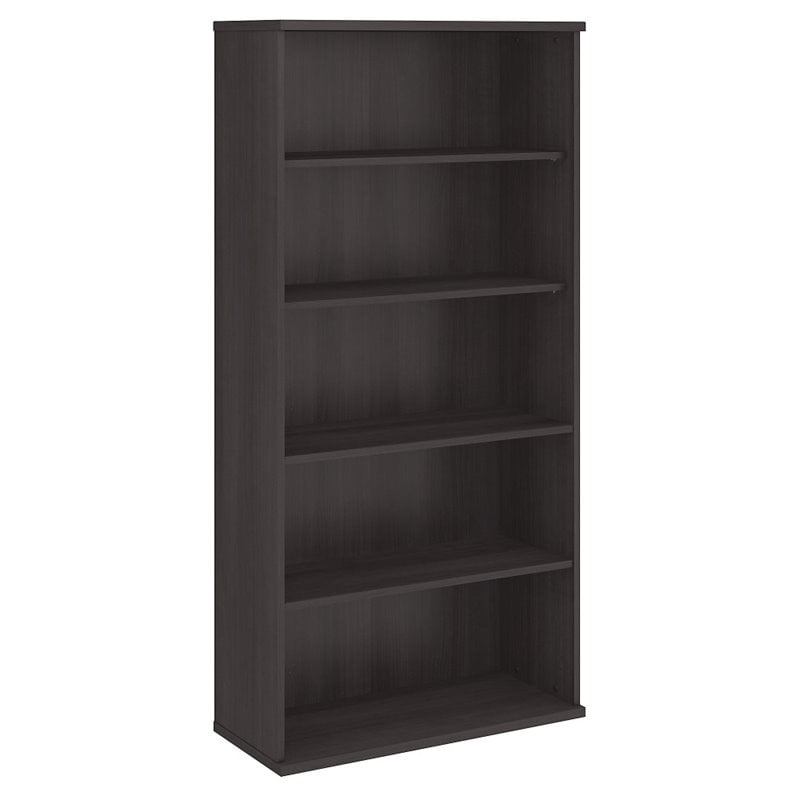 71" Adjustable 5-Shelf Bookcase Storage Shelving Book Wide Bookshelf Furniture 