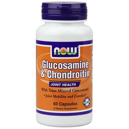 NOW Foods Glucosamine et chondroïtine mixte Santé, 60 Ct