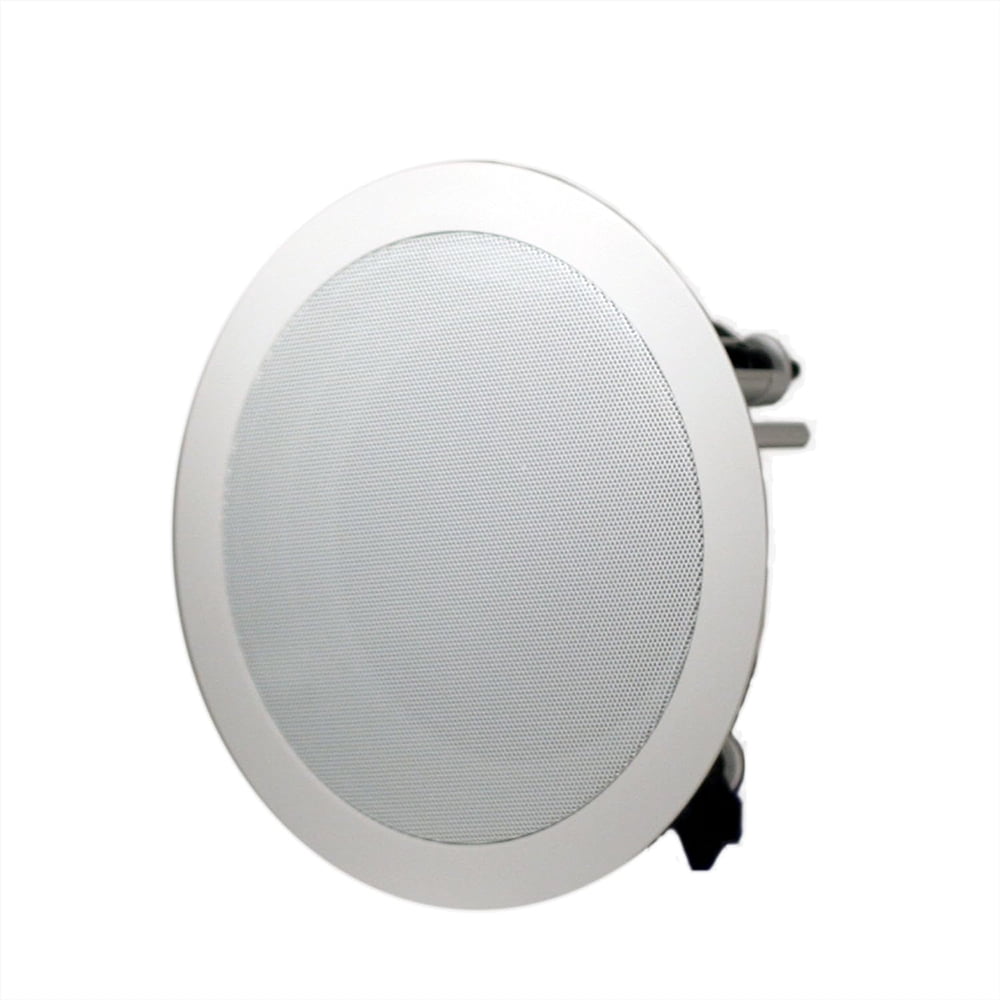 Klipsch 1007209 R-1650-C In-Ceiling Speaker White Bundle with 2 YR CPS Enhanced Protection Pack
