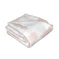 thumbnail image 5 of Pink Love Cat Throw Blanket, Super Soft Anti-Pilling Flannel Bed Blankets, 80"x60", 5 of 8