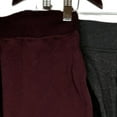 thumbnail image 4 of Calvin Klein Women's 2 Pack French Terry Joggers Size: XS, Color: Grey/Deep Maroon, 4 of 4
