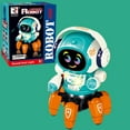 thumbnail image 6 of Robot Toy for Kids,Smart Electronic Walking Dancing Robot Toys with Flashing Lights and Music,Toddler Toys for Birthday Christmas for 3+ Boys Girls,Orange, 6 of 7