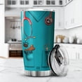 thumbnail image 3 of Its A Beautiful Day To Save Animals Stainless Steel Tumbler Vet Tech Gifts Mug With Lid 20oz Veterinary Gifts For Coworkers Cute Things For Vet Techs Insulated Coffee Cup, 3 of 6