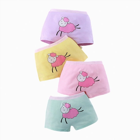 Potty Training Pants 4 Pack for Boys and Girls Training Underwear Pants 6-12 Months 12-24 Months 2t 3t 4t 5t 6t 7t 8t 9t Children Light Purple 13-14 Years