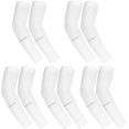 thumbnail image 1 of Manchons Chauffe-Bras de Sport Rafraîchissants à Compression avec Protection Solaire UV pour Hommes Femmes, Cyclisme Golf Basketball Conduite Pêche Course (6 Paires Couleurs Mixtes), 1 of 8