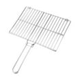 thumbnail image 1 of Grille Plate pour Braai Maintient Solidement la Nourriture pour Grillades Barbecue en Plein Air, 1 of 7
