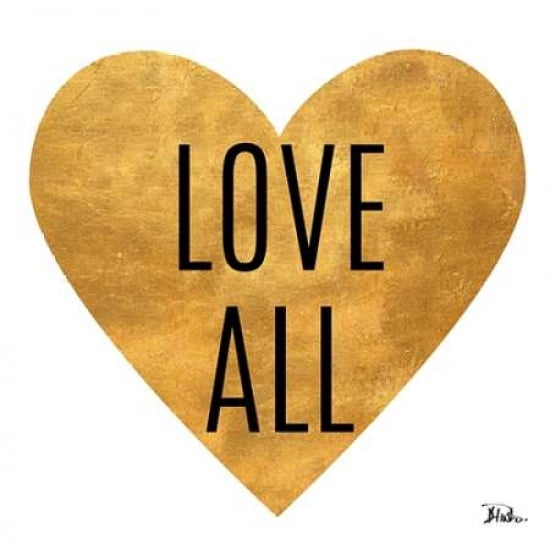Love and Live on White Canvas Art - Patricia Pinto(24X24)