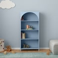 thumbnail image 3 of House of Happy Arched Bookshelf, Blue, 3 of 8