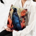 thumbnail image 6 of Crow Velvet Throw Covers Pillows with Unique Patterns - Set of 2 Decorative Pillow Inserts in 16x16, 18x18, 20x20 Inches for Home Decor and More, 6 of 6