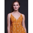 thumbnail image 3 of Bimba Robe Longue Maxi Bohème à Bretelles Sans Manches Imprimée Florale pour Femme - X-Grand, 3 of 5
