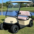 thumbnail image 2 of Binienty Daisy Print Golf Cart Seat Towel Covers Ezgo Club Car Golf Cart Seat Covers Suitable for All Weather, Easy to Install and Washable, 2 of 8