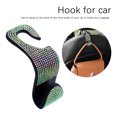 thumbnail image 4 of Colgador de asiento de coche ostentoso, organizador de asiento trasero de coche, gancho Universal para comestibles de coche Tmvgtek Accesorios para autos y motos, 4 of 9