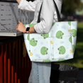 thumbnail image 7 of Gaeub Kawaii Frogs Print Beach Bag,Large Tote Bag,Waterproof Sandproof Women Tote Bag,Pool Bag with Zipper for Gym Grocery Travel, 7 of 7