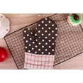thumbnail image 3 of Silicone Oven Mitts, Extra Long Kitchen Oven Gloves, 3 of 5