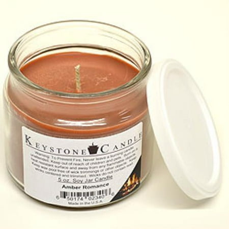 Romance Soy Candle - 5ozSR-AmbRom Amber Romance Soy Jar Candle 5 oz
