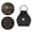 Black, variant on Personalized To My Son Pocket Hug Coin from Dad,Meaningful Keepsake Coin with Keychain Leather Gifts for Birthday Fathers Day