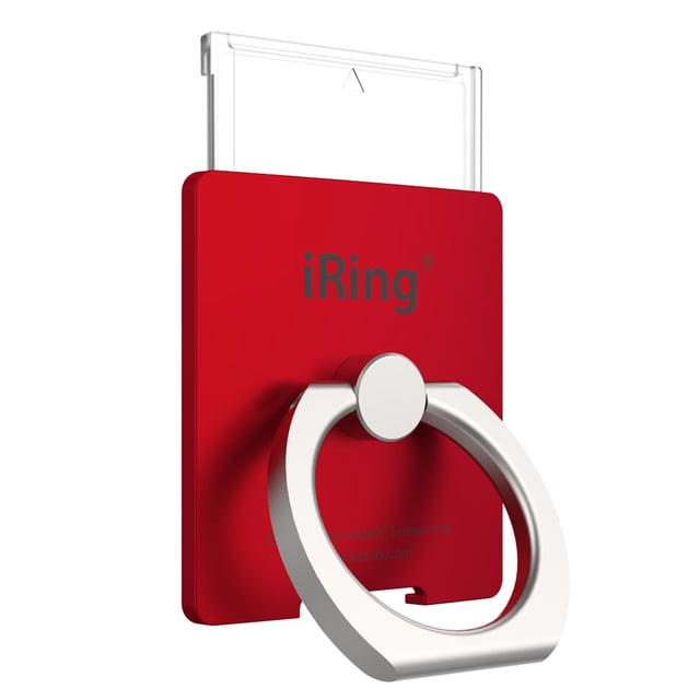 Soporte para teléfono iRing Link, compatible con carga inalámbrica, plateado