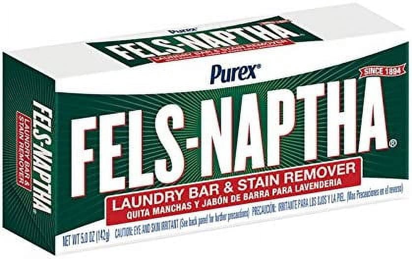 Laundry Soap Kit - Fels Naptha 4 bars, 20 Mule Team Borax Natural Laundry Booster, & Arm & Hammer Super Washing Soda