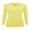 Yellow, variant on Women's Under Scrubs Long Sleeve T-Shirt Comfort V-Neck Medical Underscrub Tee -Super Soft and Stretchy (Yellow, XX-Small)