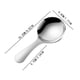 thumbnail image 2 of Cuchara corta, cucharón de sopa de acero inoxidable, cucharón de sopa for el hogar, cuchara de té redonda pequeña, cuchara de arroz for niños, cuchara de helado, 2 of 8
