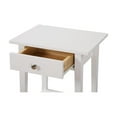 thumbnail image 4 of HomeStock Nordic Haven Nightstand , White, 4 of 7