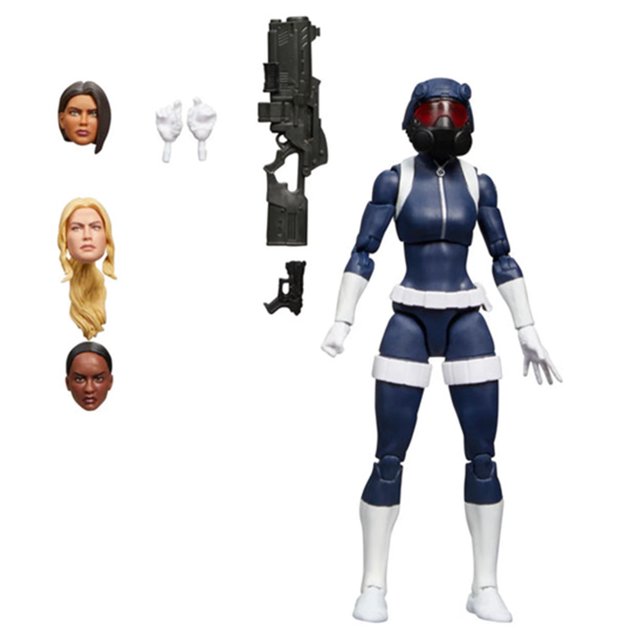 Marvel Legends SHIELD Agent Trooper & Hydra Trooper Exclusivo 6 "Figura de acción SHIELD Hydra Lady Mujer Troopers Juguetes