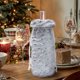 thumbnail image 5 of 4 piezas de fundas para botellas de vino de felpa navideñas, decoraciones para mesas de restaurante de Hotel, bolsas para botellas de vino, 5 of 5