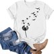 thumbnail image 4 of Blusa informal de manga corta con cuello redondo para mujer con estampado del día de San Valentín OAVQHLG3B Store  lin121212, 4 of 4
