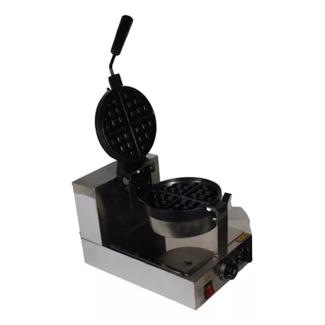 Waflera Tipo Belga Noval Acero Inoxidable Potencia 1200W