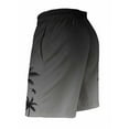 thumbnail image 2 of Gray Gradient Mens Swim Trunks Quick Dry Stretch Board Shorts with Soft Mesh Lining Funny Palm Tree Beach Short with Pockets 3XL, 2 of 8