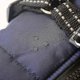 thumbnail image 3 of Warm Waterproof Jacket with Suspenders for Dogs Winter Comfortable Cotton Clothing Padded Vest, Black, Please Contact Merchant for Size, 3 of 4