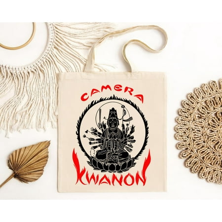 vintage Camera KWANON Logo Men s Tote Bag Funny S to -TH18986