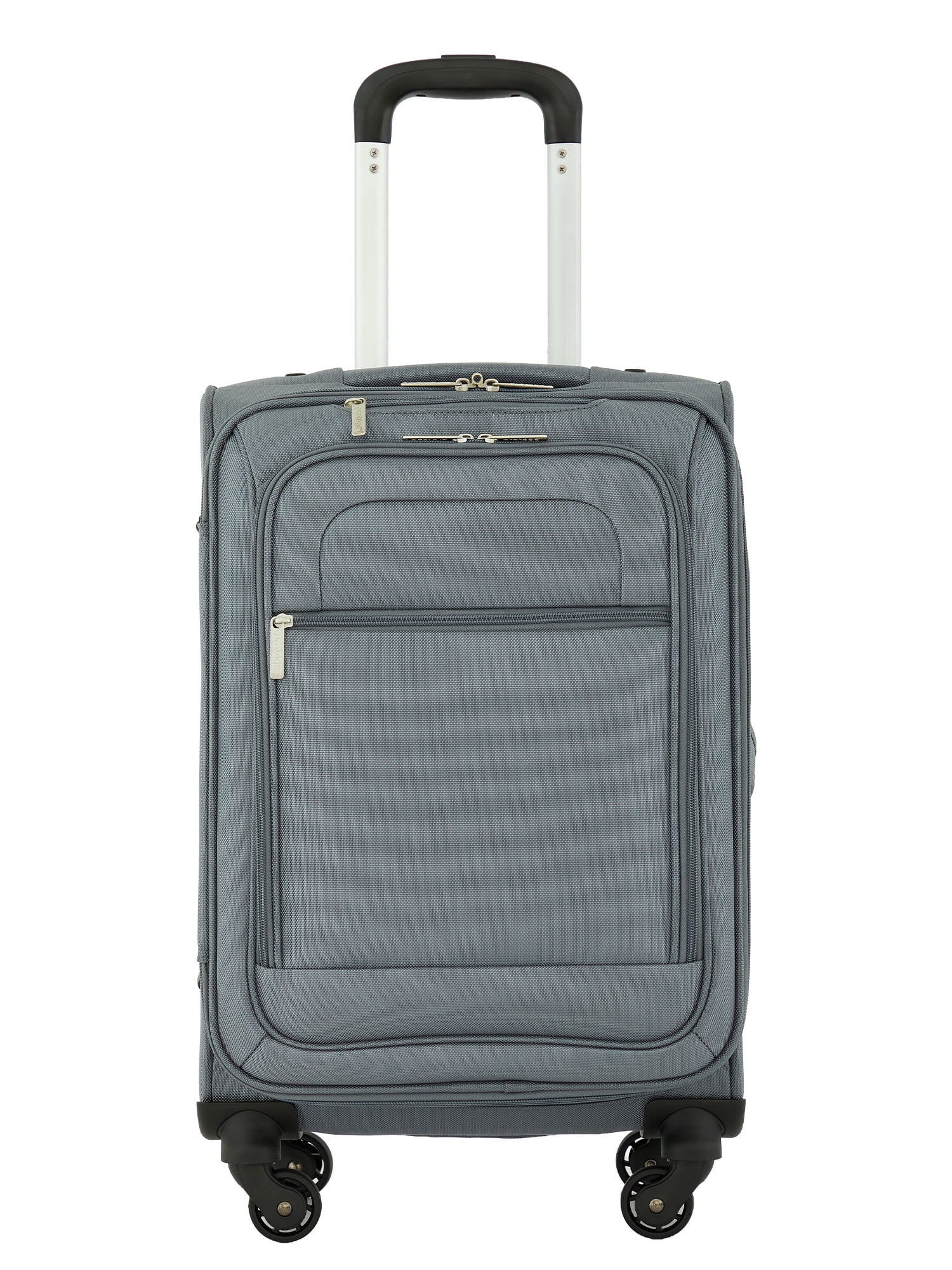 Protege Arendale 20" Softside Expandable Rolling Spinner Carry-on Luggage, Gray