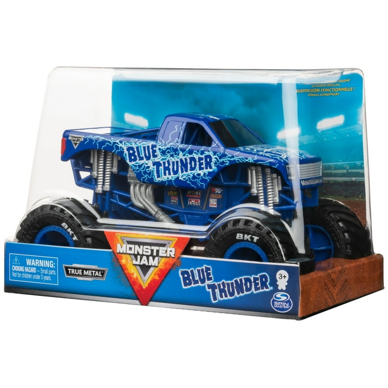 Monster Jam, Official Blue Thunder Monster Truck, Collector Die