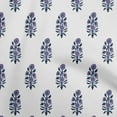 thumbnail image 1 of oneOone Cotton Poplin Twill White Fabric Asian Block Floral Sewing Craft Projects Fabric Prints By Yard 56 Inch Wide, 1 of 4