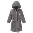 thumbnail image 1 of Albornoz de franela para niños, albornoz para bebés, forro polar de Coral grueso para niños y niñas, 1 of 5
