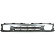 Grille Assembly for 1986-1987 Mazda B2000 Painted Gray Shell and Insert