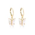 thumbnail image 3 of Paquete de aretes de aro pequeños dorados con aretes colgantes de aro mini plateados con dijes, juego de aretes de aro Huggie para adolescentes y mujeres, 3 of 5