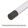 thumbnail image 3 of Uxcell Wood Wax Filler Stick, Furniture Repair Crayon Touch Up Fixing Pen, Rich Titanium, 3 of 6