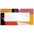 thumbnail image 3 of Empire Art Direct Finale I Rectangular Beveled Mirror on Free Floating Reverse Printed Tempered Art Glass, 72" x 36" x 0.4", Ready to Hang, 3 of 9