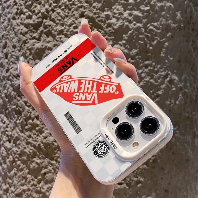 Carcasa Dura Mate Premium vans Europa América Marca De Moda Funda De Teléfono compatible Para iphone 11 12 13 14 15 Pro Max 14plus 15plus Caso ip 12promax 13promax 14promax