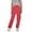 Z04 Red, variant on Girl Pants - Girls Cargo Jogger Pants Elastic Waist Casual Utility Pants With Multi-Pockets Playwear for Kids - School Kids Clothes,Color:Black,Size:9-10 Years
