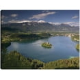 thumbnail image 1 of Cuadro Decorativo - Muy por encima del lago Bled Jr  Impresión en canvas, estrechado., 1 of 2
