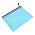 thumbnail image 4 of 12pcs A5 Plastic Zipper Bags Zip File Storage Document Folder Protective Bags - Waterproof, Durable, Smooth Zipper, Sturdy Stitching, 4 of 8