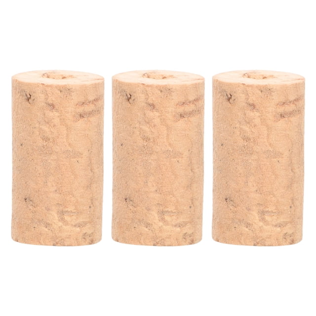 WASHWEPE 3 Pcs Lièges Naturels pour Protecteurs Légers Faciles à Installer Outils de Musique en Liège Durables