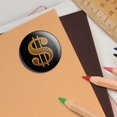 thumbnail image 2 of Dollar Sign Symbol Puffy Bubble Dome Scrapbooking Crafting Sticker Set, 2 of 3