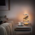 thumbnail image 6 of Desk Lamp Bedside Lamp 5.12x9.7In LED Lamp With USB Charging Interface For Bedroom Living Room Office Study Stylish Decoration The Bald Eagle and Newspapers, 6 of 7