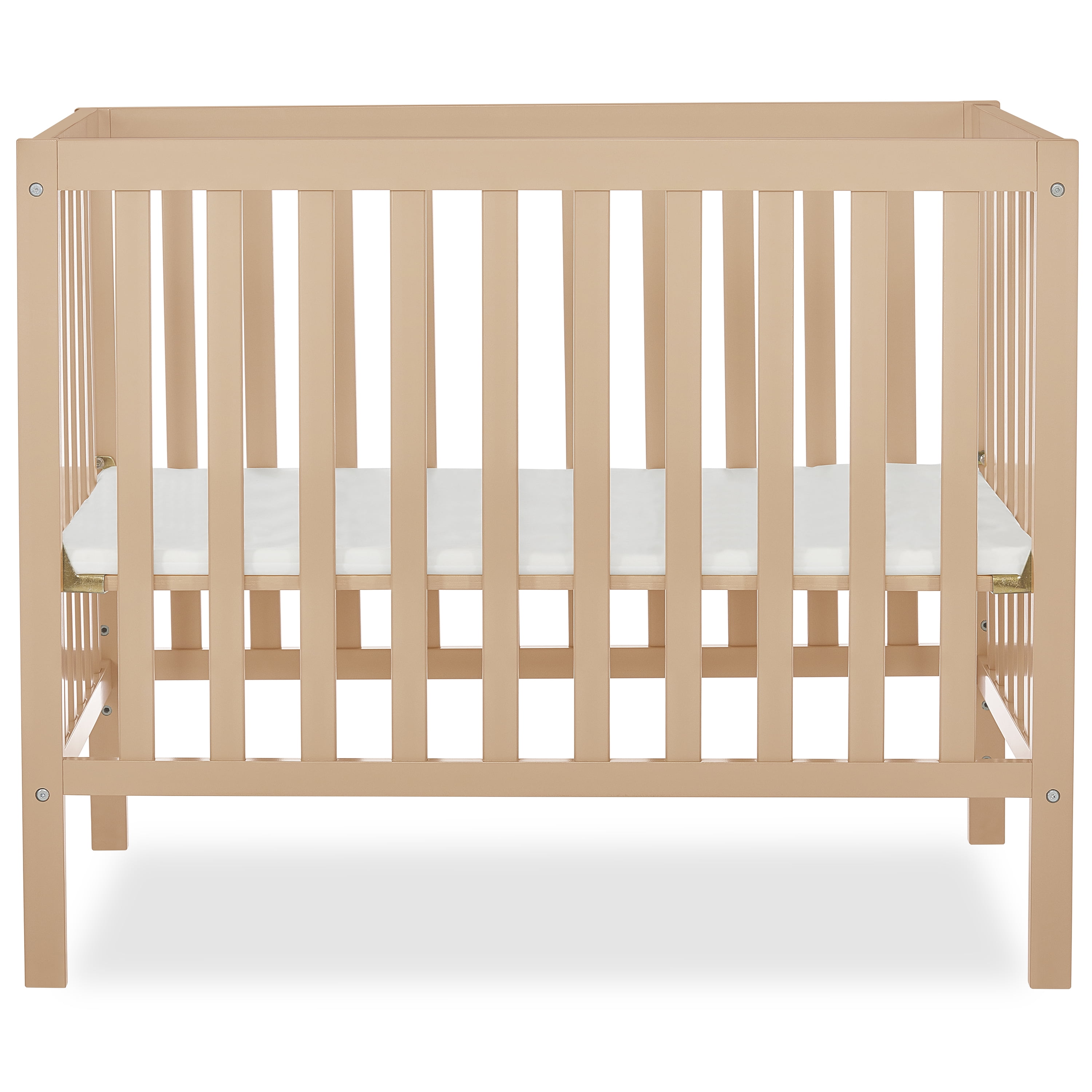 Dream On Me Edgewood 4 In 1 Convertible Mini Crib Cool Grey